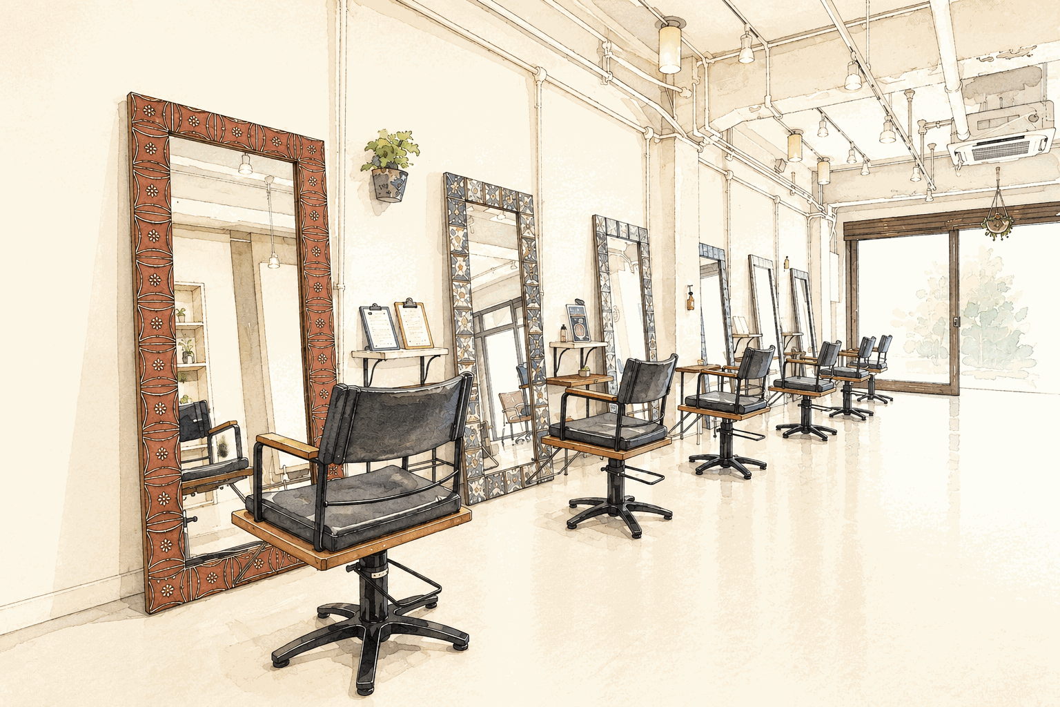 green salon